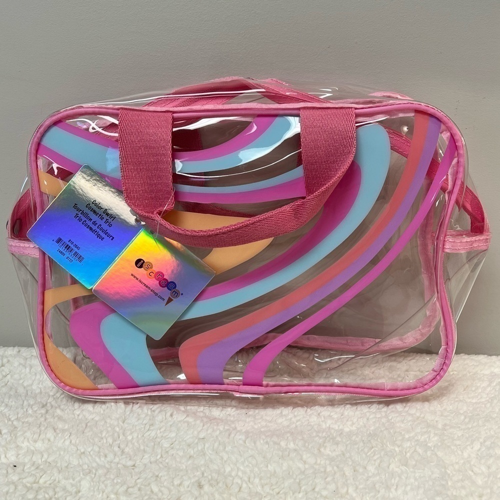 iScream Color Swirl Cosmetic Bag Trio - Picture 9 of 13